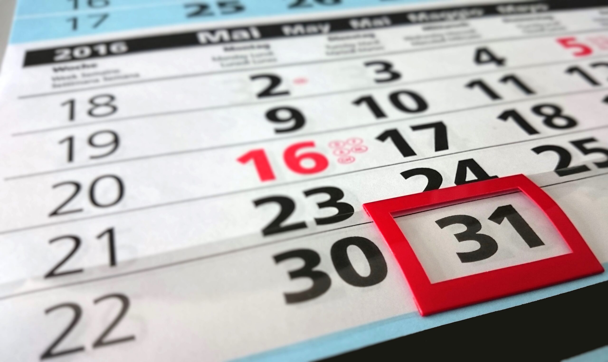 Titel Schulkalender