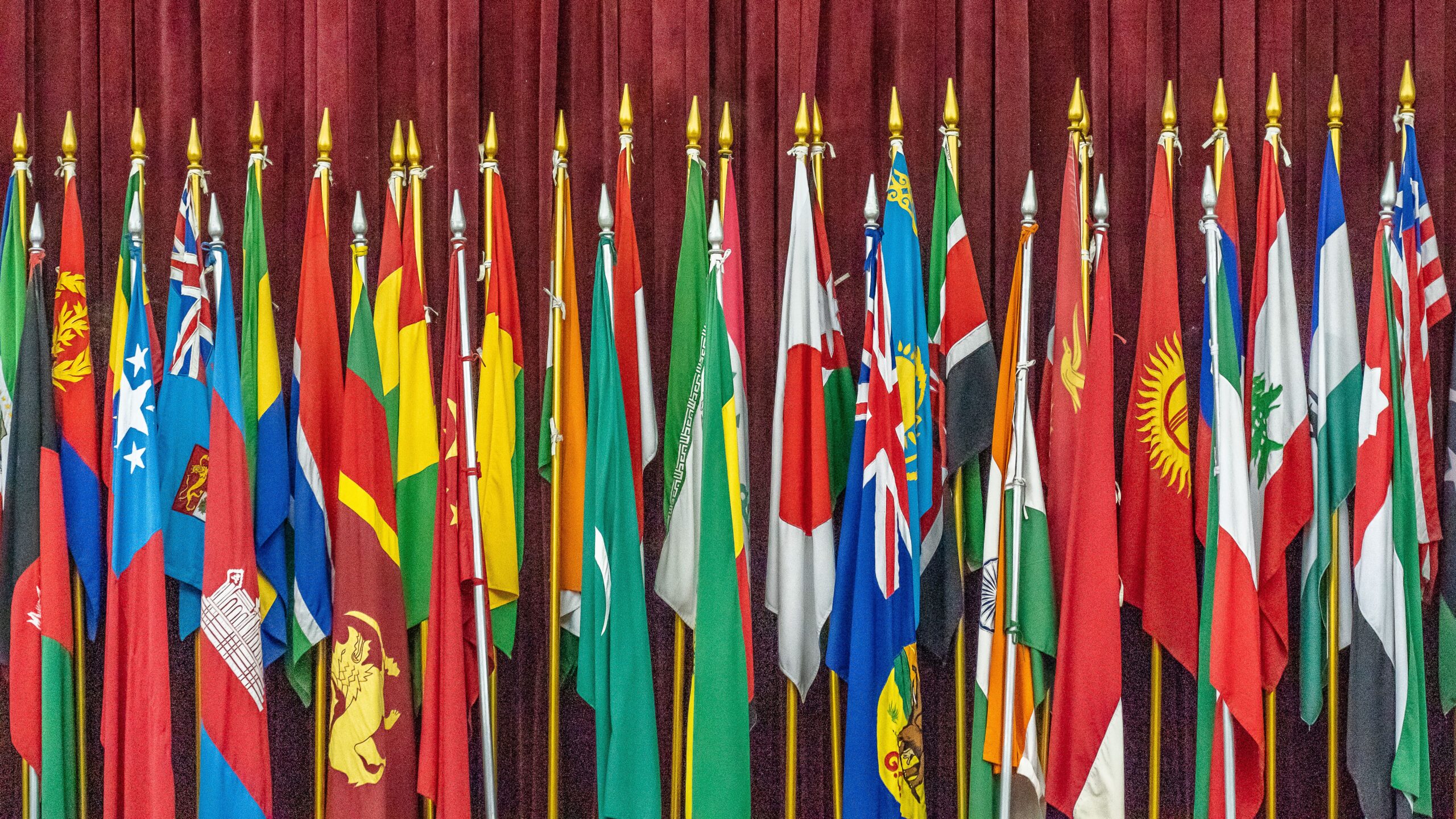 Flaggen Internationales